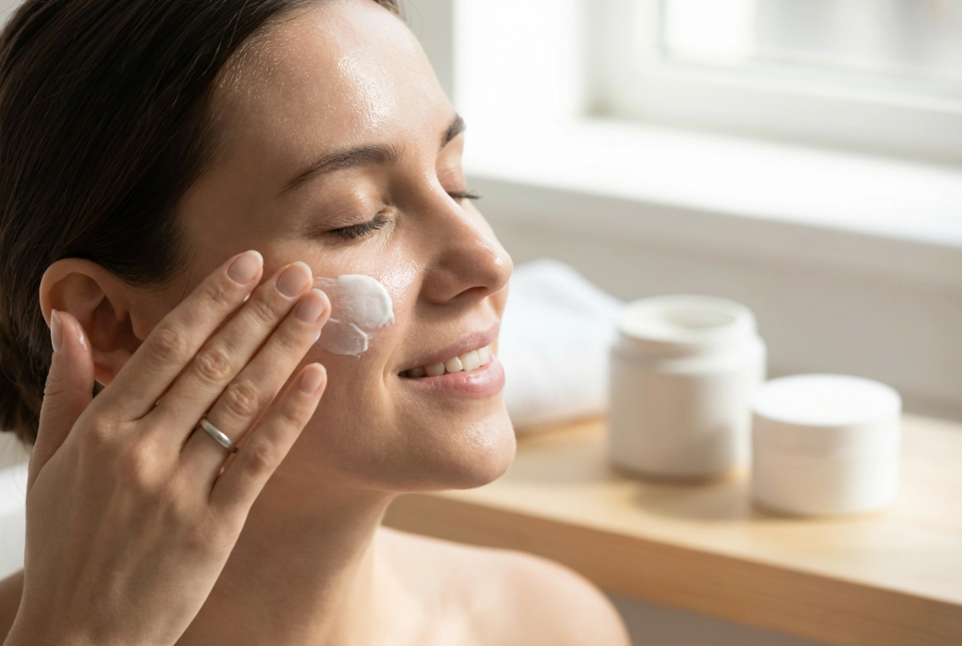 Tehokkaasti kosteuttava kasvovoide: apu kuivuneelle iholle ja levitystekniikka