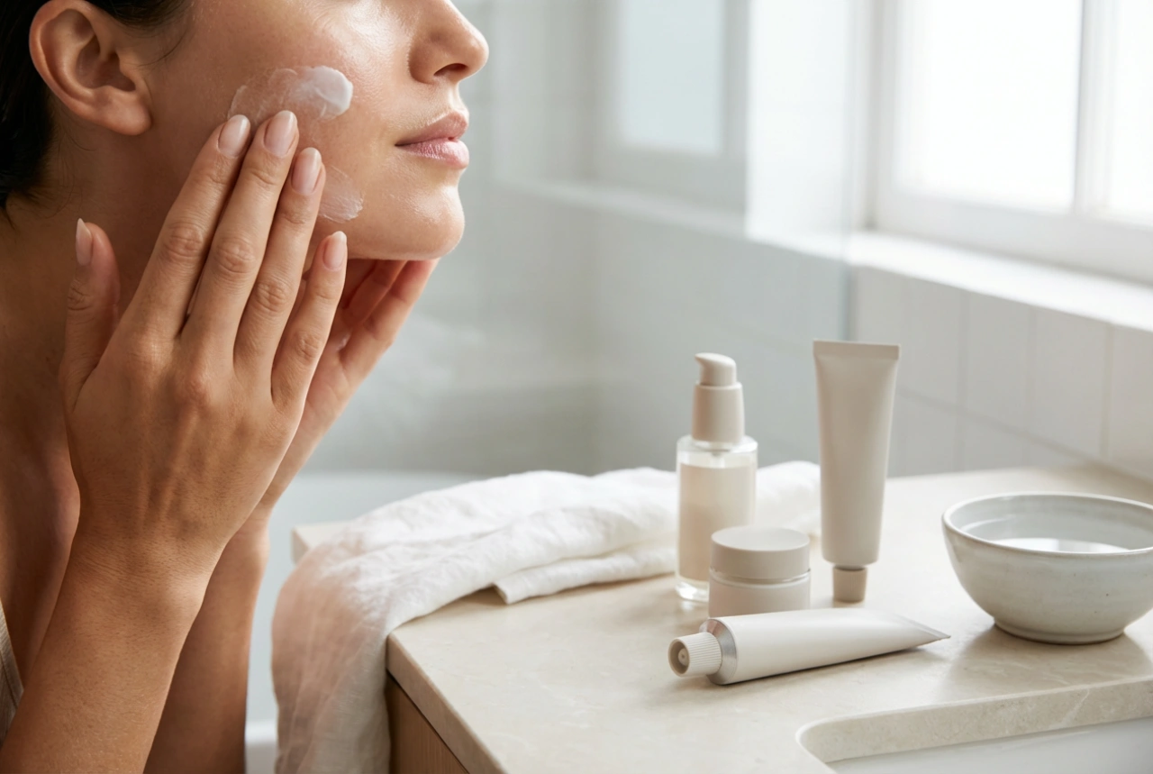 Aamun ihonhoitorutiini SPF-kosteusvoiteella: oikea järjestys ja levitys