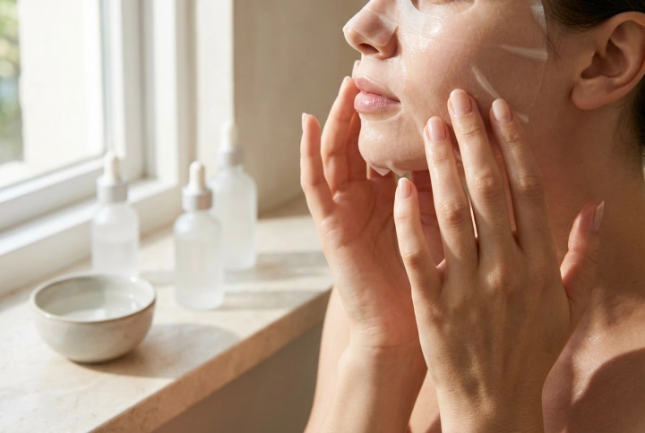 Kollageenikangasnaamio: Kuinka käyttää sitä oikein ja mitä tehdä sen jälkeen