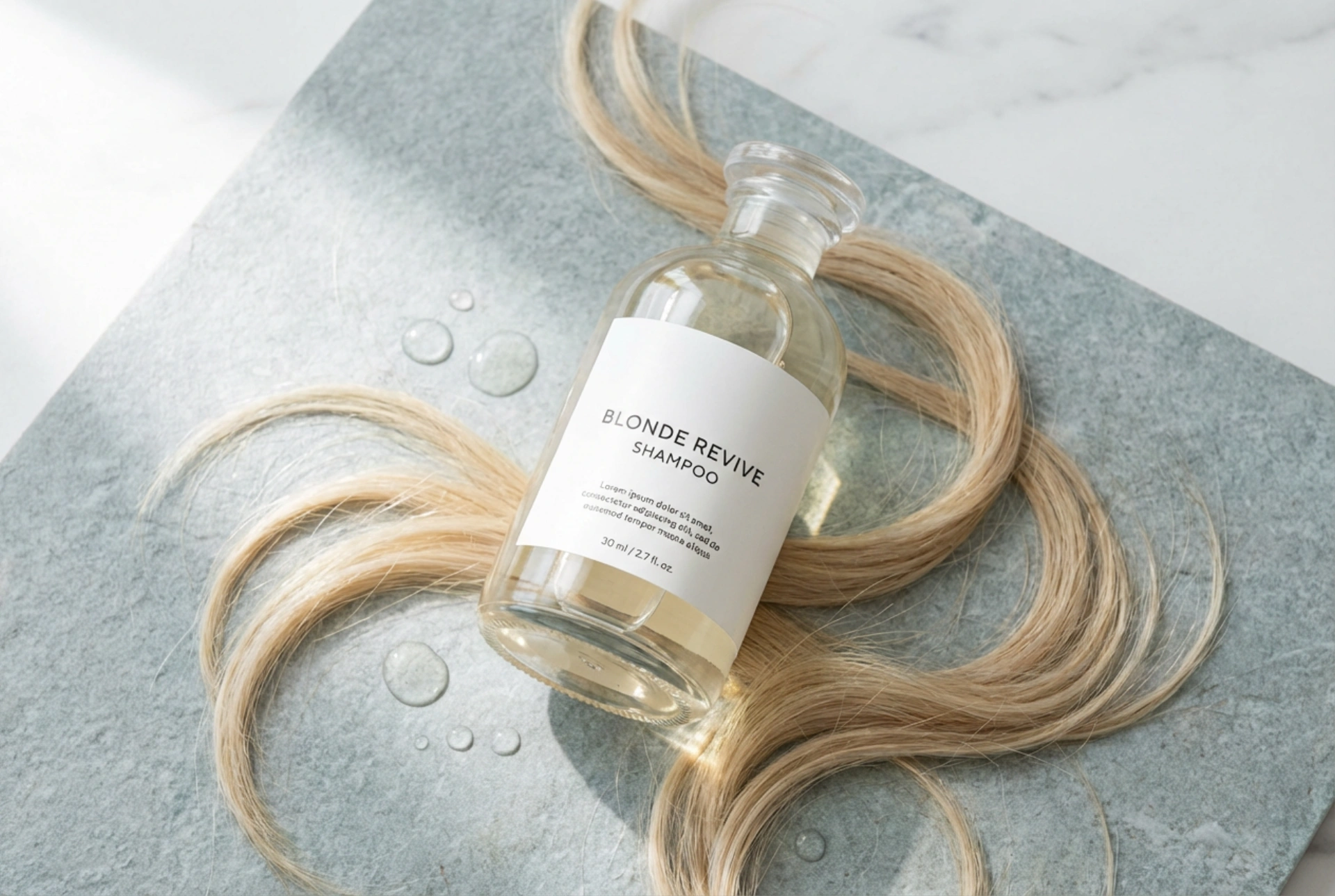 Sävyttävä shampoo vaaleille hiuksille: kuinka raikastaa väriä turvallisesti