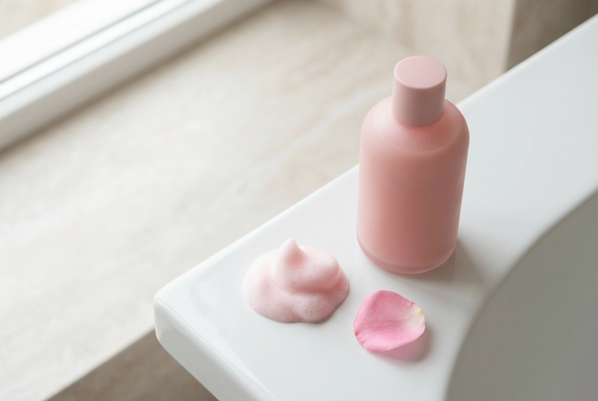 Vaaleanpunainen shampoo: mitä nimen takana yleensä piilee ja miten se valitaan