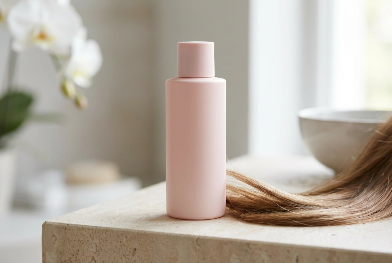 Vaaleanpunainen shampoo hiuksille: mitä nimi tarkoittaa ja kenelle se sopii