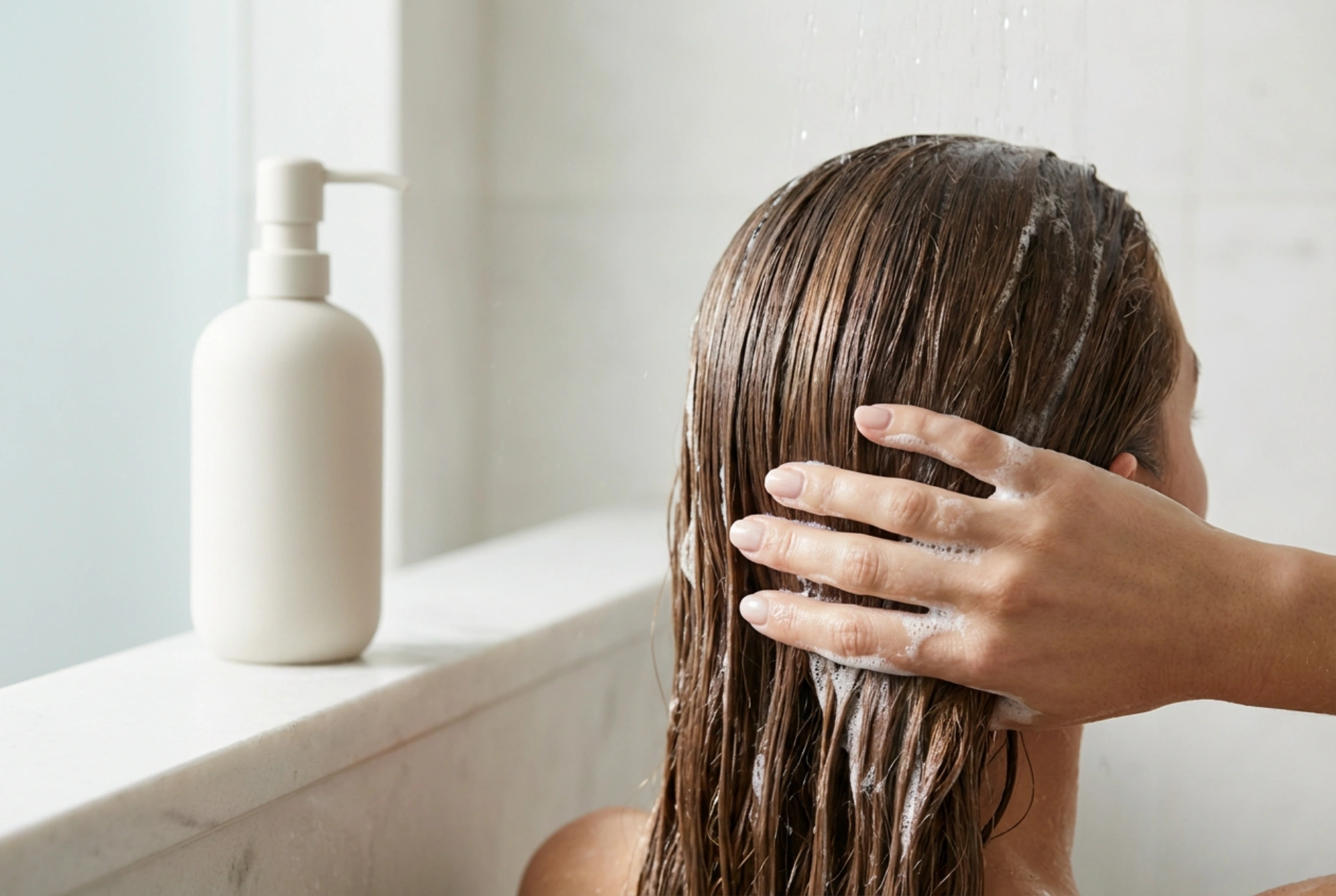 Keramideja sisältävä shampoo: hiuksen pinnan jälleenrakennus ja pesutekniikka