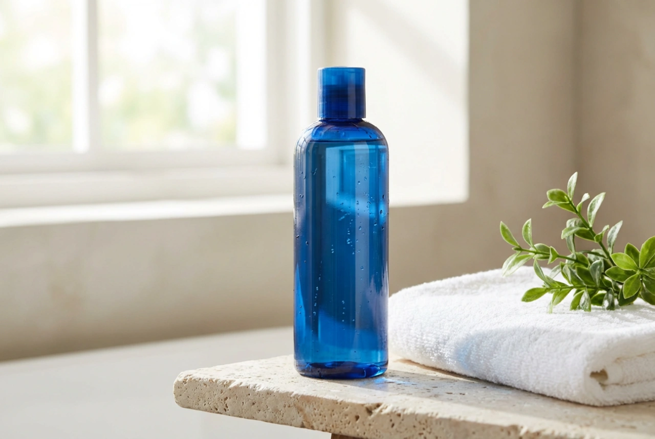 Sininen shampoo hiuksille: kuparisten sävyjen neutralointi