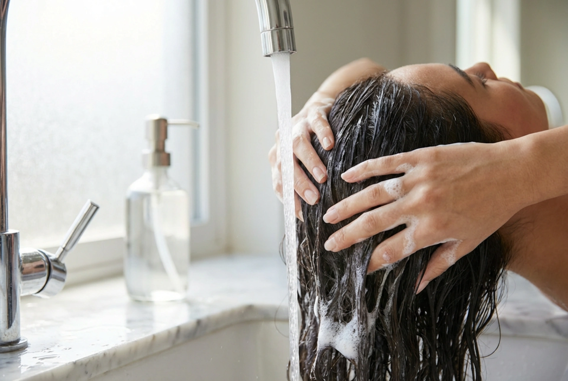 Kosteuttava shampoo: Milloin valita kosteuttava koostumus ja miten sitä käytetään