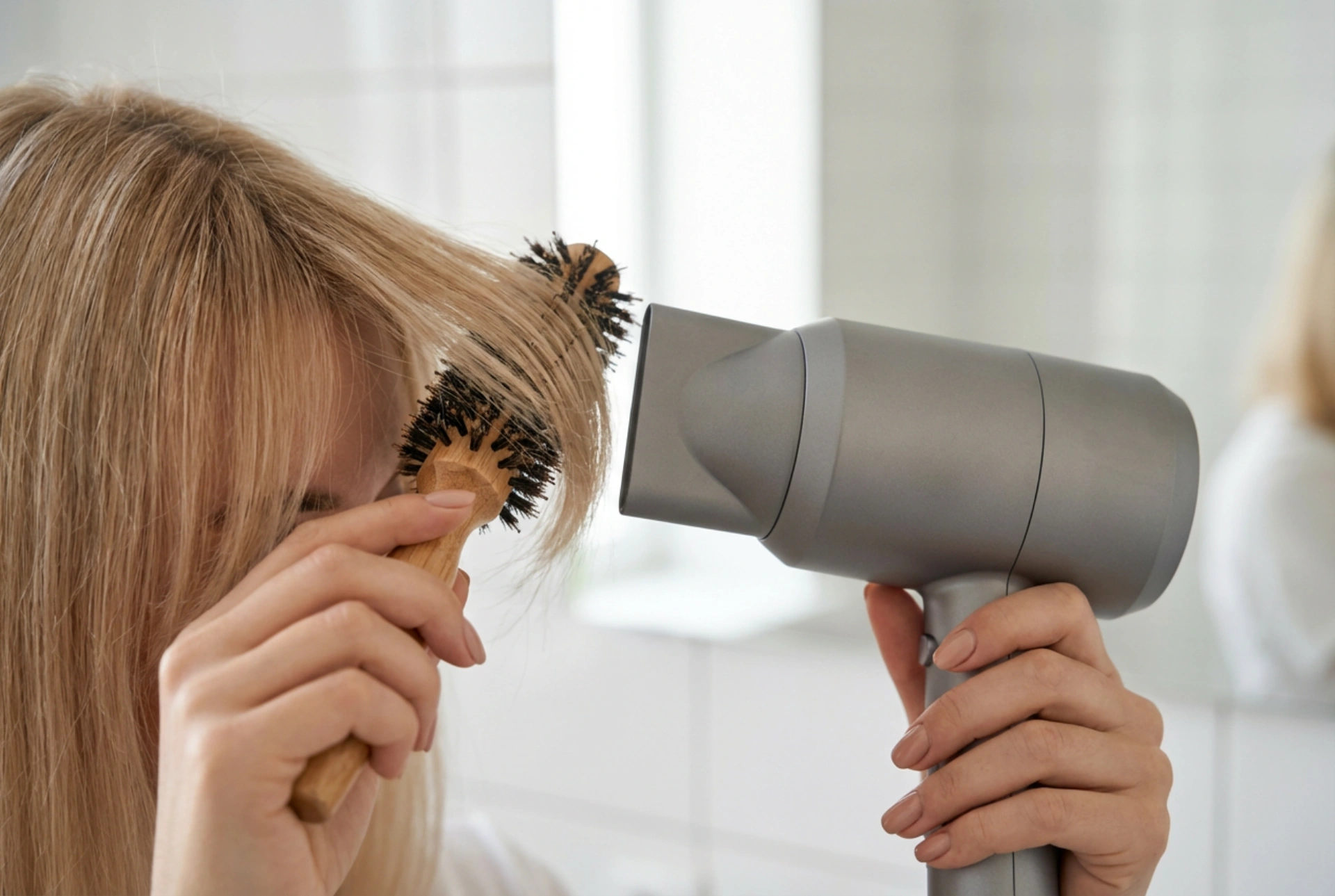 Sivuotsatukka askel askeleelta: muodon valinta, kuivaus ja viimeistely