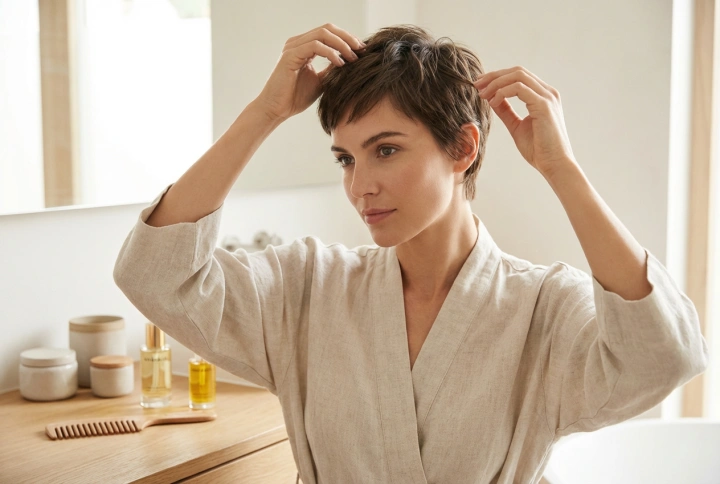 Lyhyt naisten hiustyyli: miten valita jakaus, kuivata ja viimeistellä