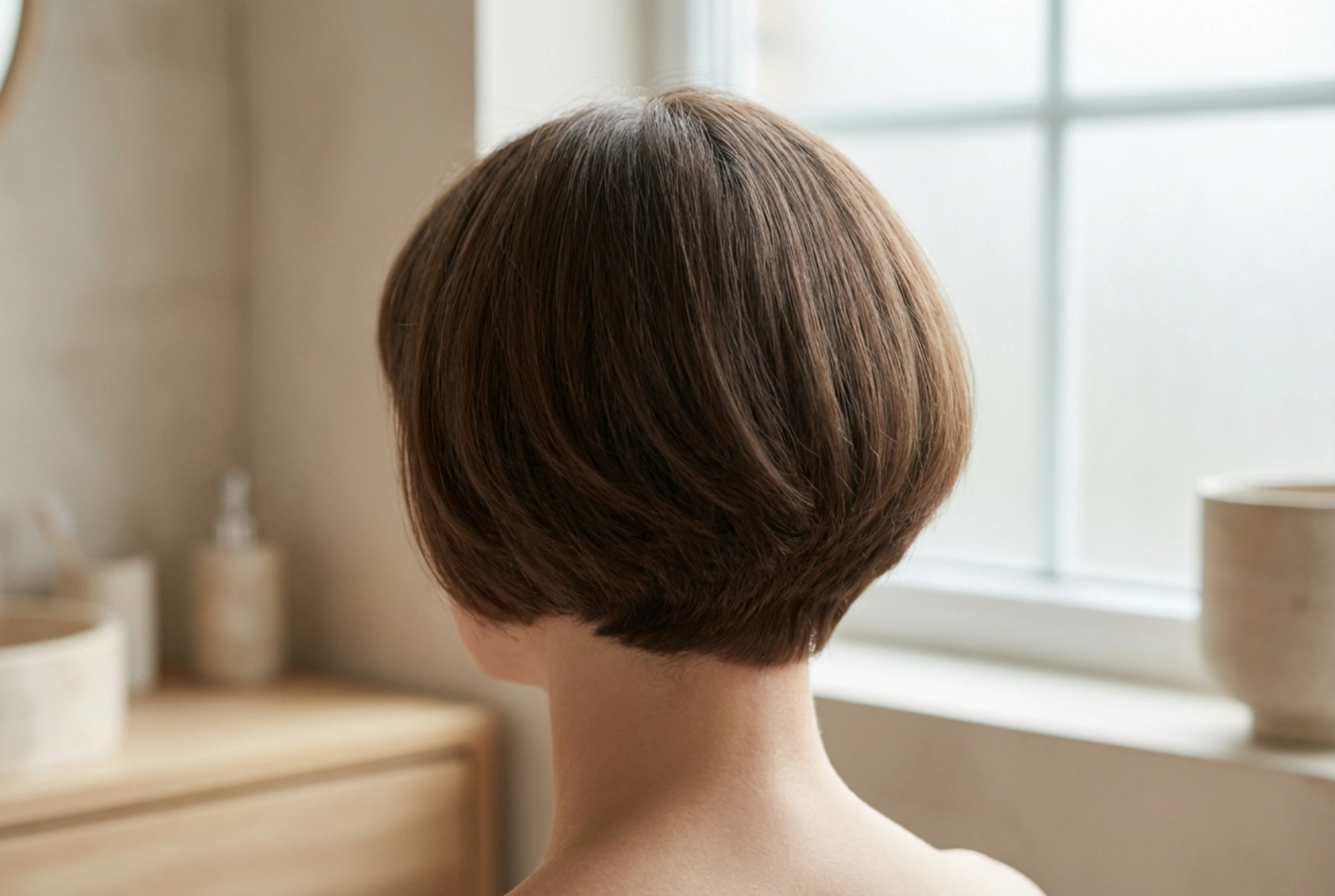 Hyvin lyhyt polkkatukka: tyyli, joka säilyttää muotonsa ja volyyminsa