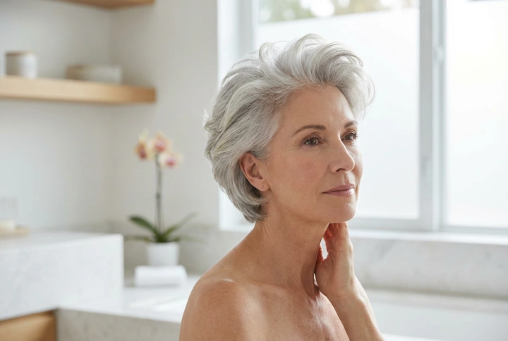 Naisten hiustyylit yli 50-vuotiaille: lyhyet leikkaukset, tuuheutta ja pehmeyttä