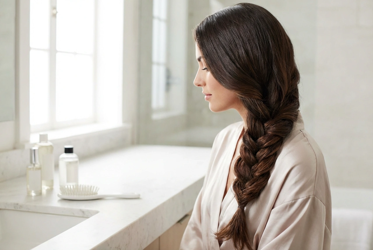 Aallot, letit, kampaukset: kampaus pitkille hiuksille askel askeleelta