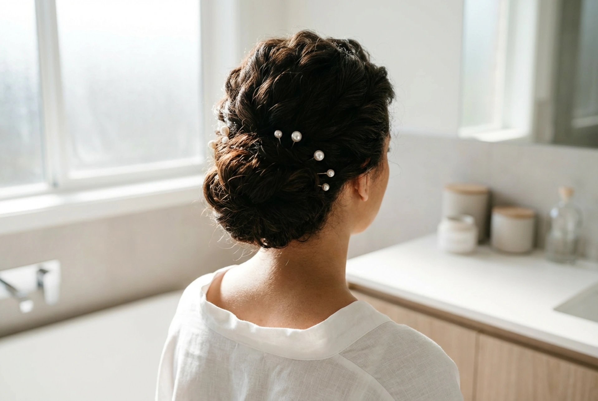 Elegantti juhlanuttura: Helppo hääkampaus askel askeleelta