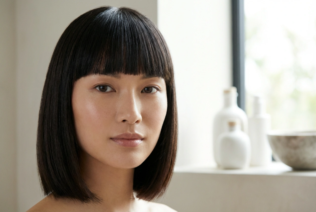 Sileät linjat: suora otsatukka ja volyymin hallinta