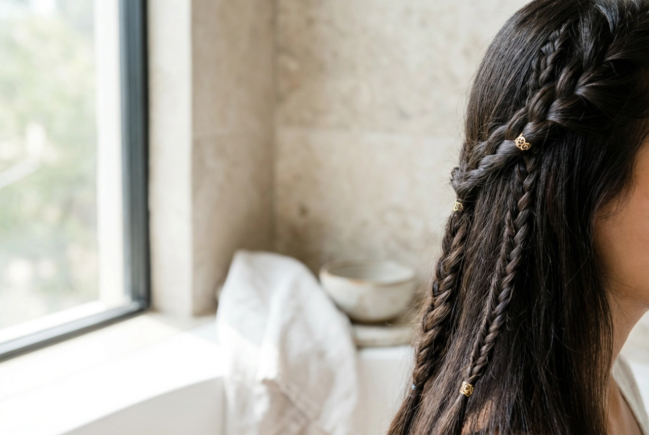 Askel askeleelta: letitetty kampaus – klassinen, ranskalainen ja kalanruotoletti