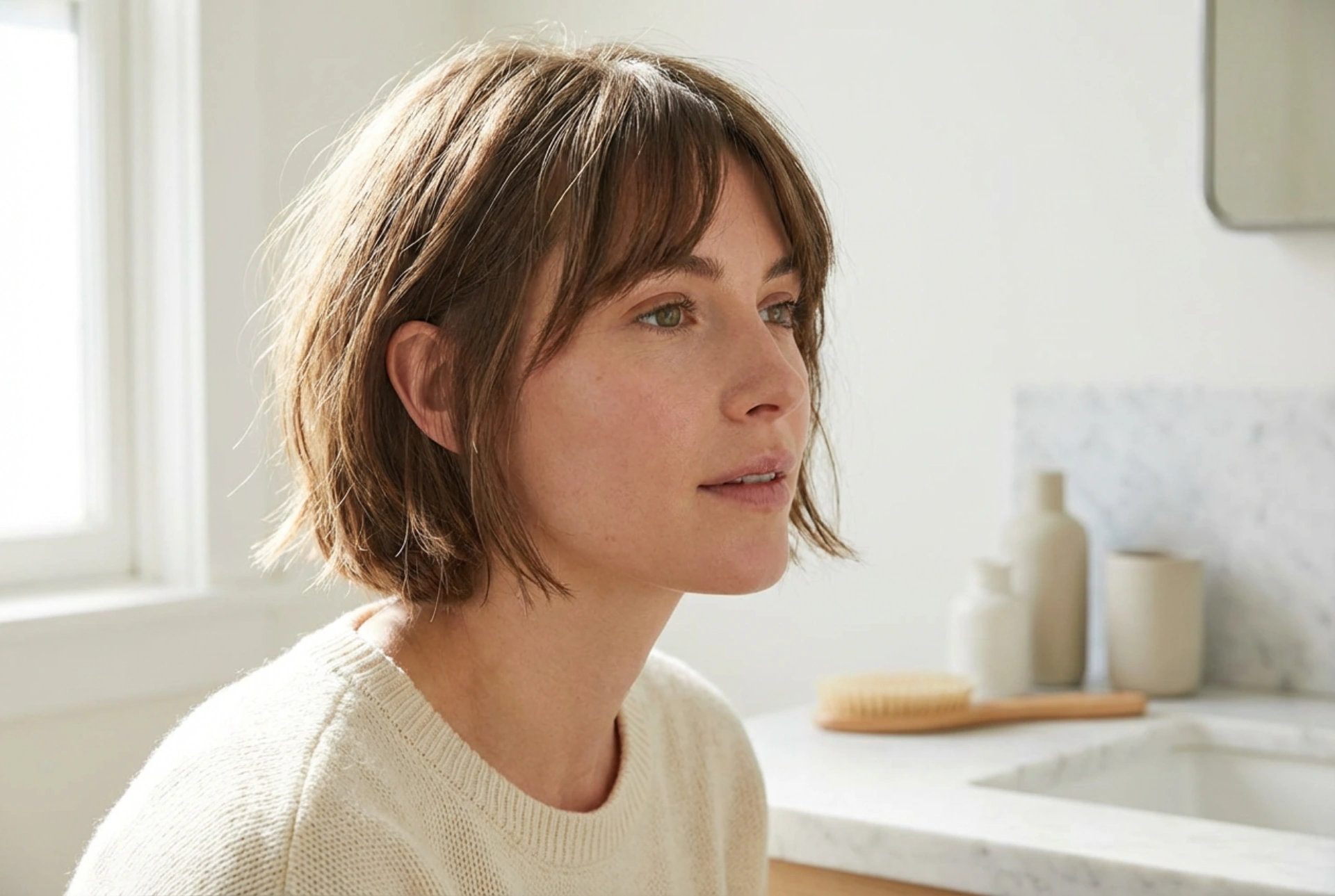 Lyhyt kampaus otsatukalla: vinkit muotoiluun ja kiinnitykseen