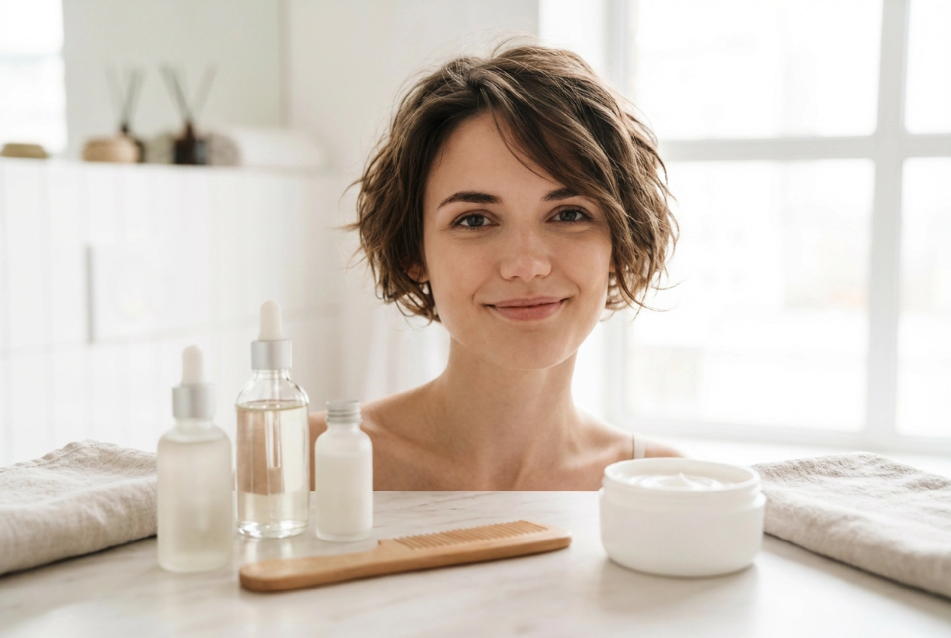 Helppohoitoiset lyhyet hiukset: Leikkaus, tuotteet ja nopeat rutiinit