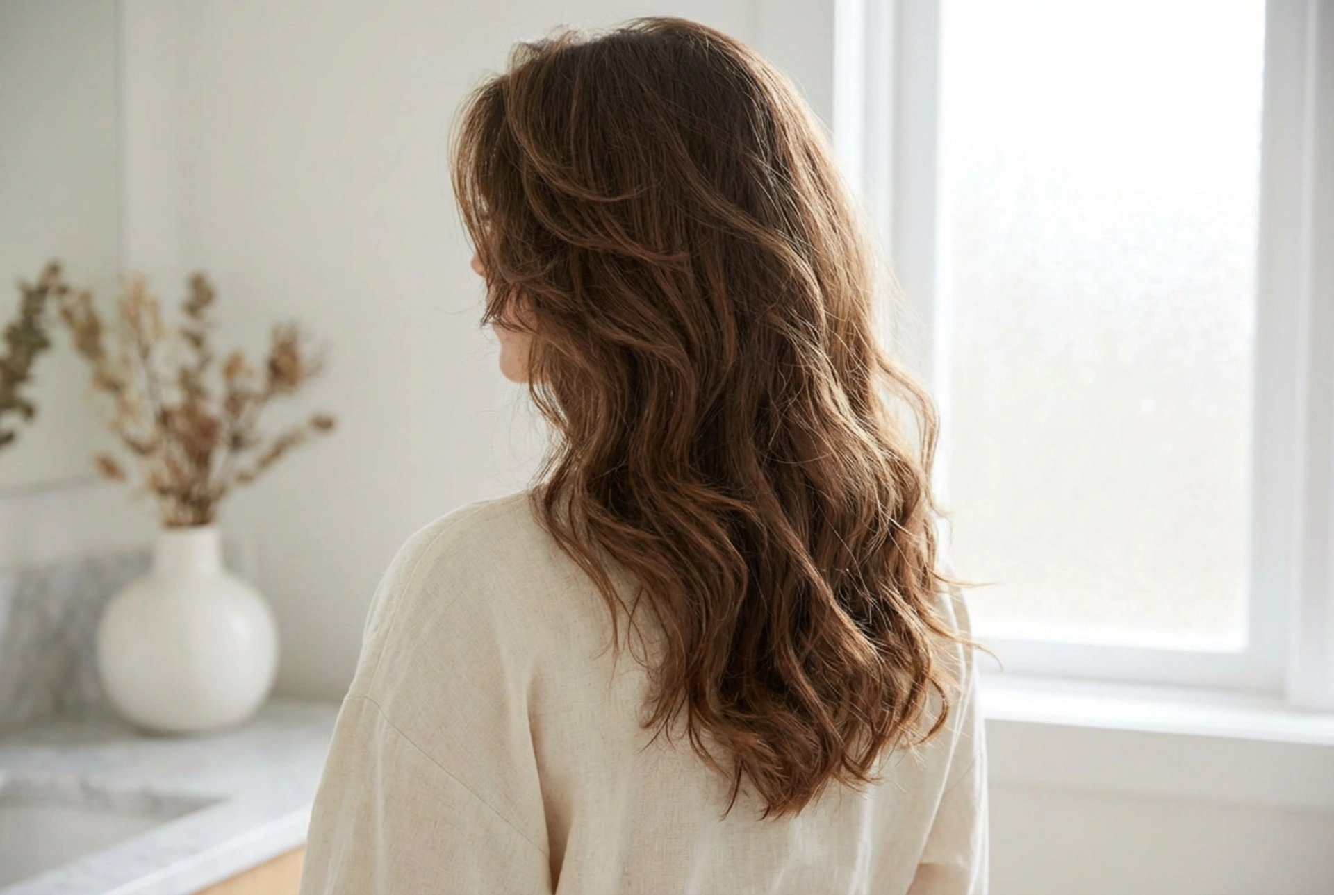 Kerrostetut hiukset: muotoilu ja volyymin säilyttäminen ilman latistumista