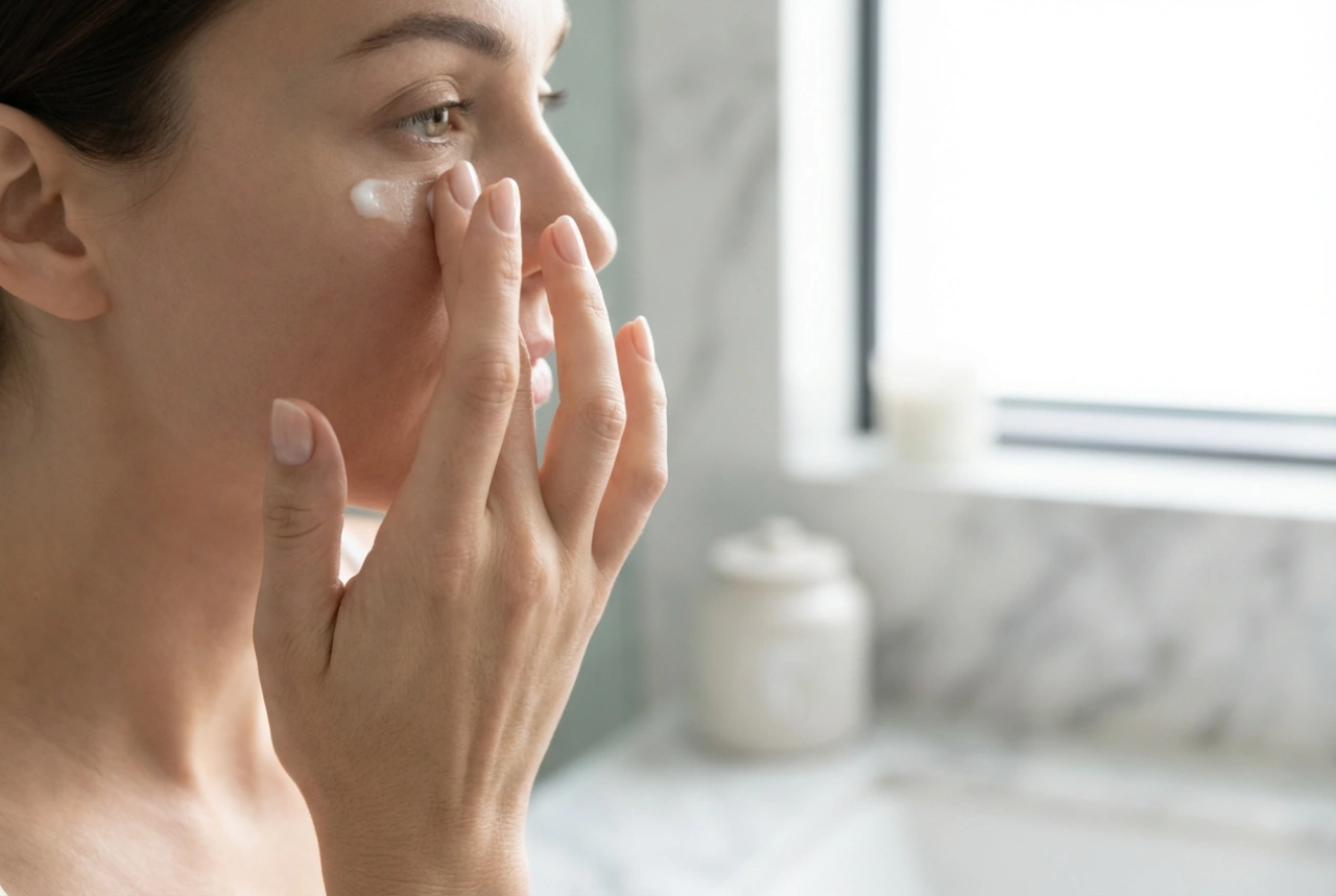 Kosteuttava silmänympärysvoide: kuinka valita oikea koostumus ja levittää ilman hankaamista