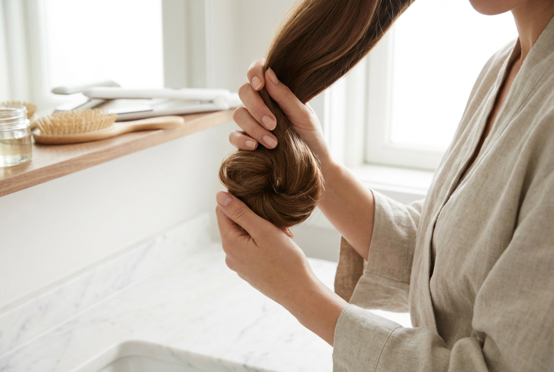 Pitkien hiusten muotoilu kotona: Yksinkertaiset vinkit ja kampaukset