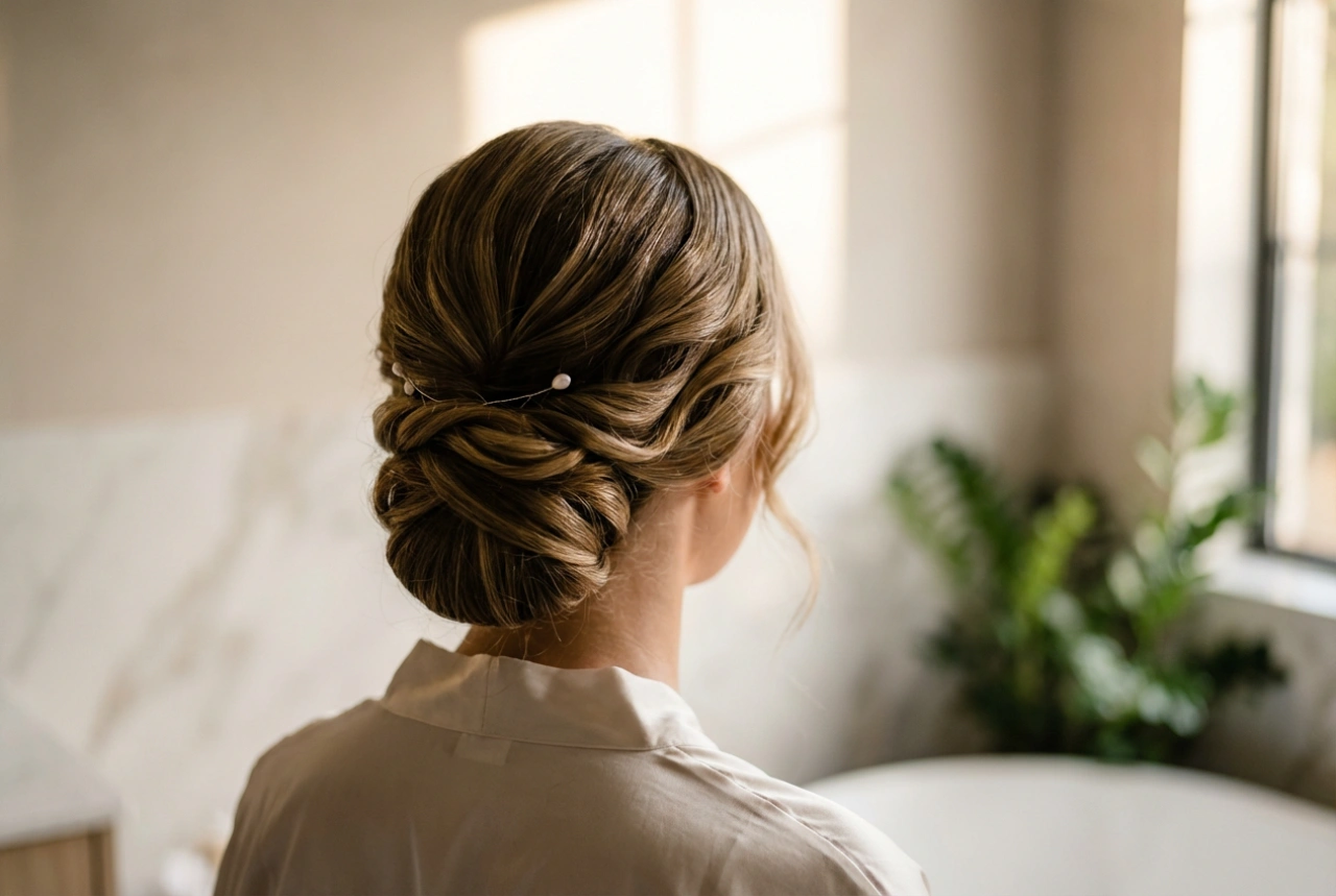 Elegantit hääkampaukset äidille: nutturat, laineet ja kestävyys