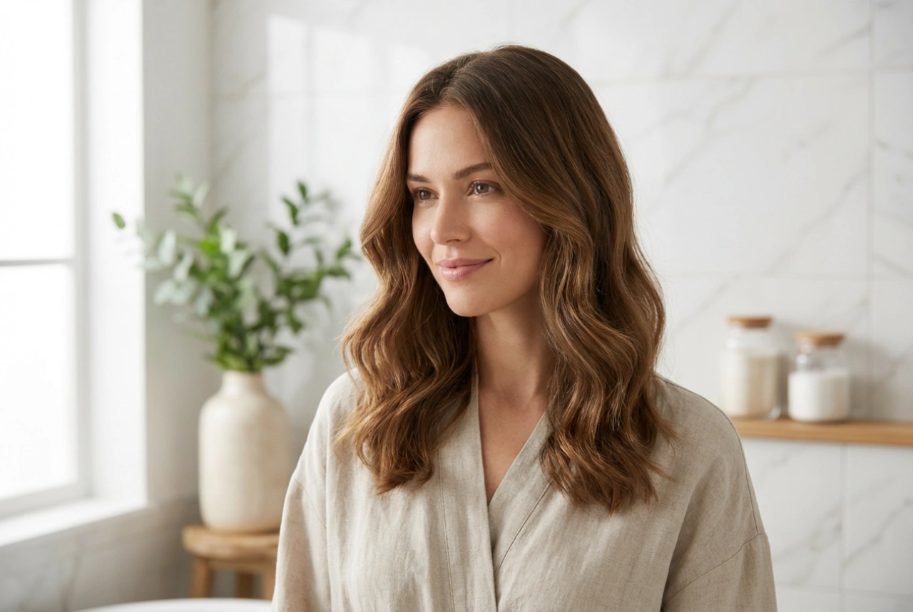 Kestävä ja ilmava kampaus keskipitkille hiuksille