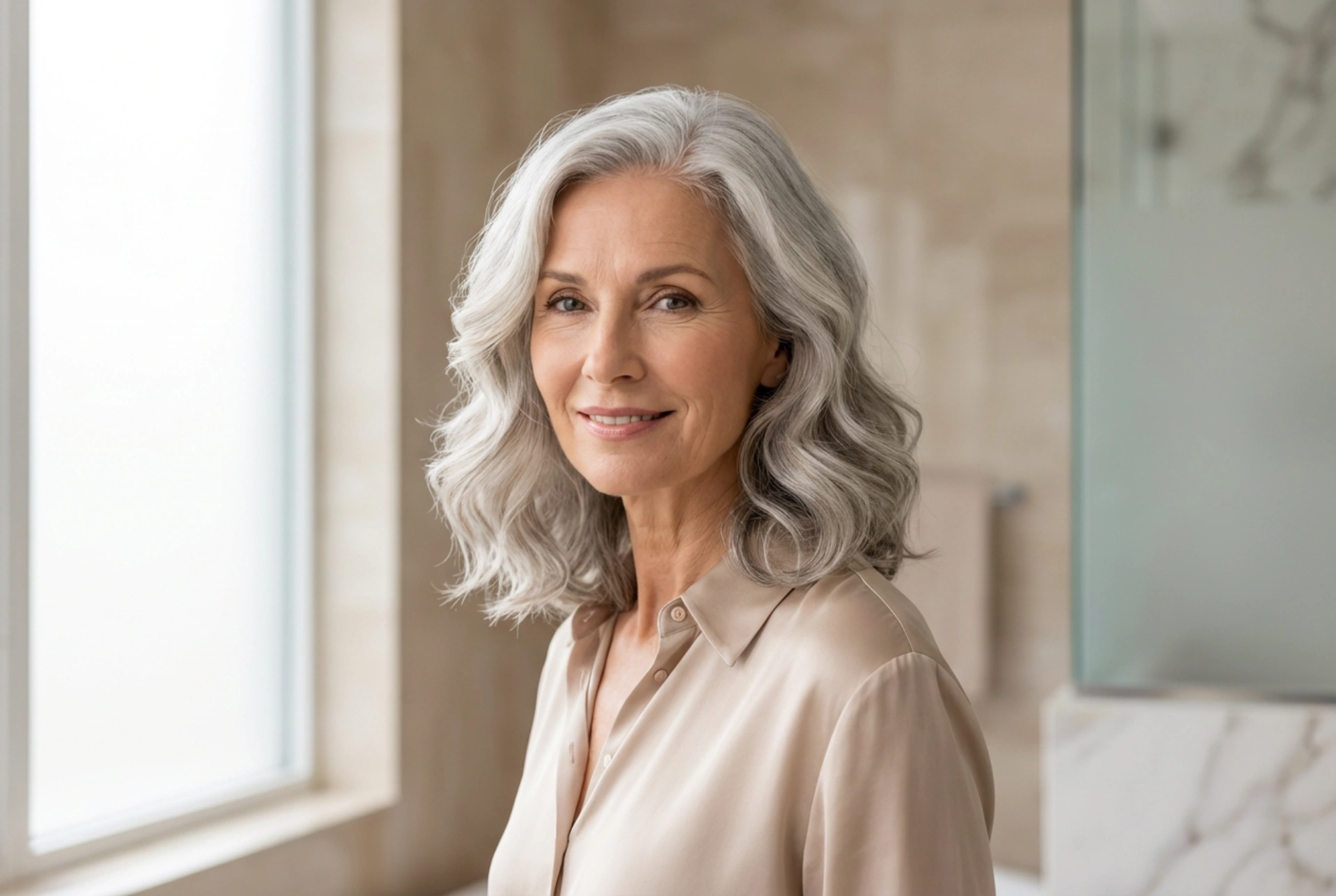 Kypsän eleganssin tyyli: kampaukset vanhemmalle naiselle