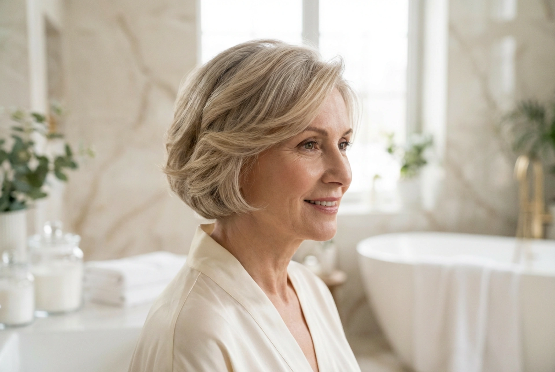 Elegantti ja kestävä juhlakampaus lyhyille hiuksille