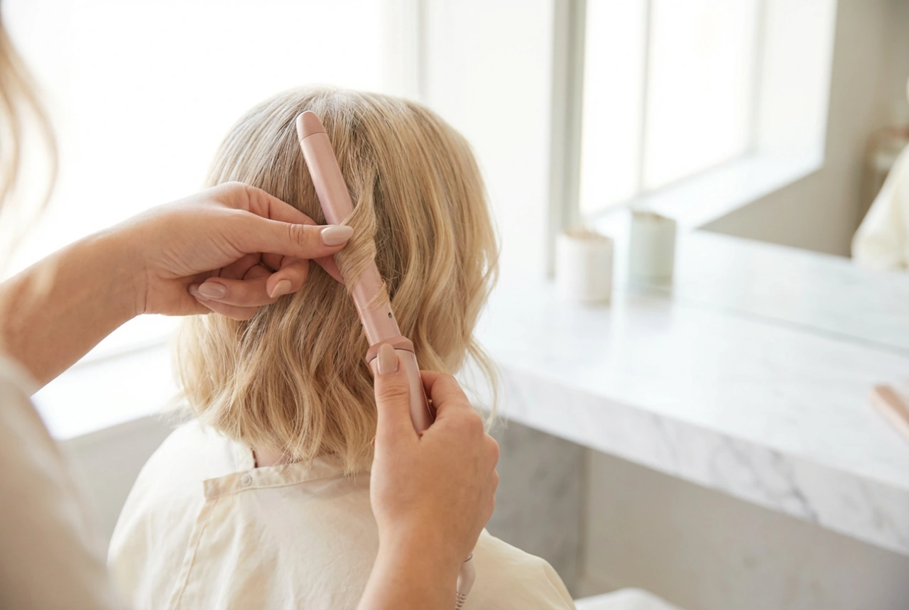 Kihartimet lyhyille hiuksille: halkaisijat, vinkit ja kiharan kiinnittäminen