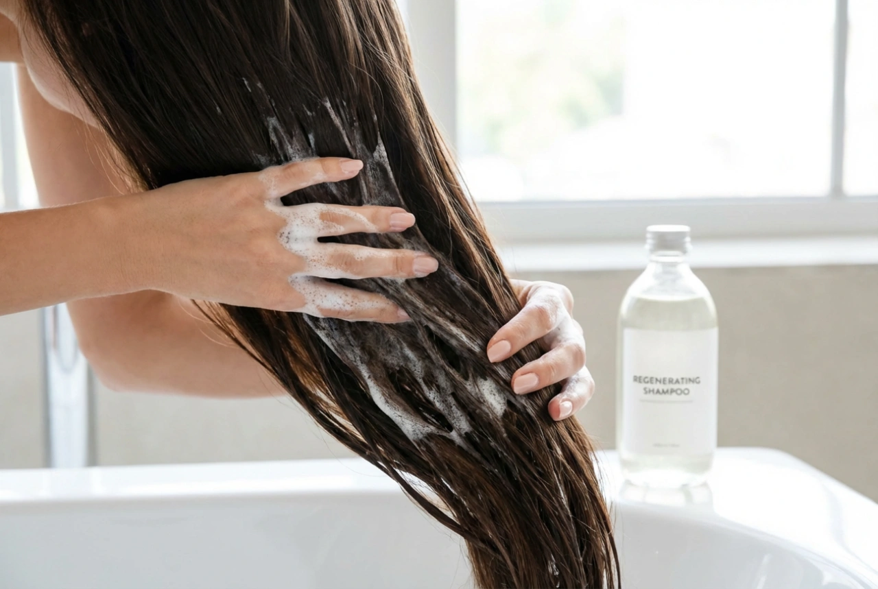 Hoito-opas: Uudistava shampoo askel askeleelta