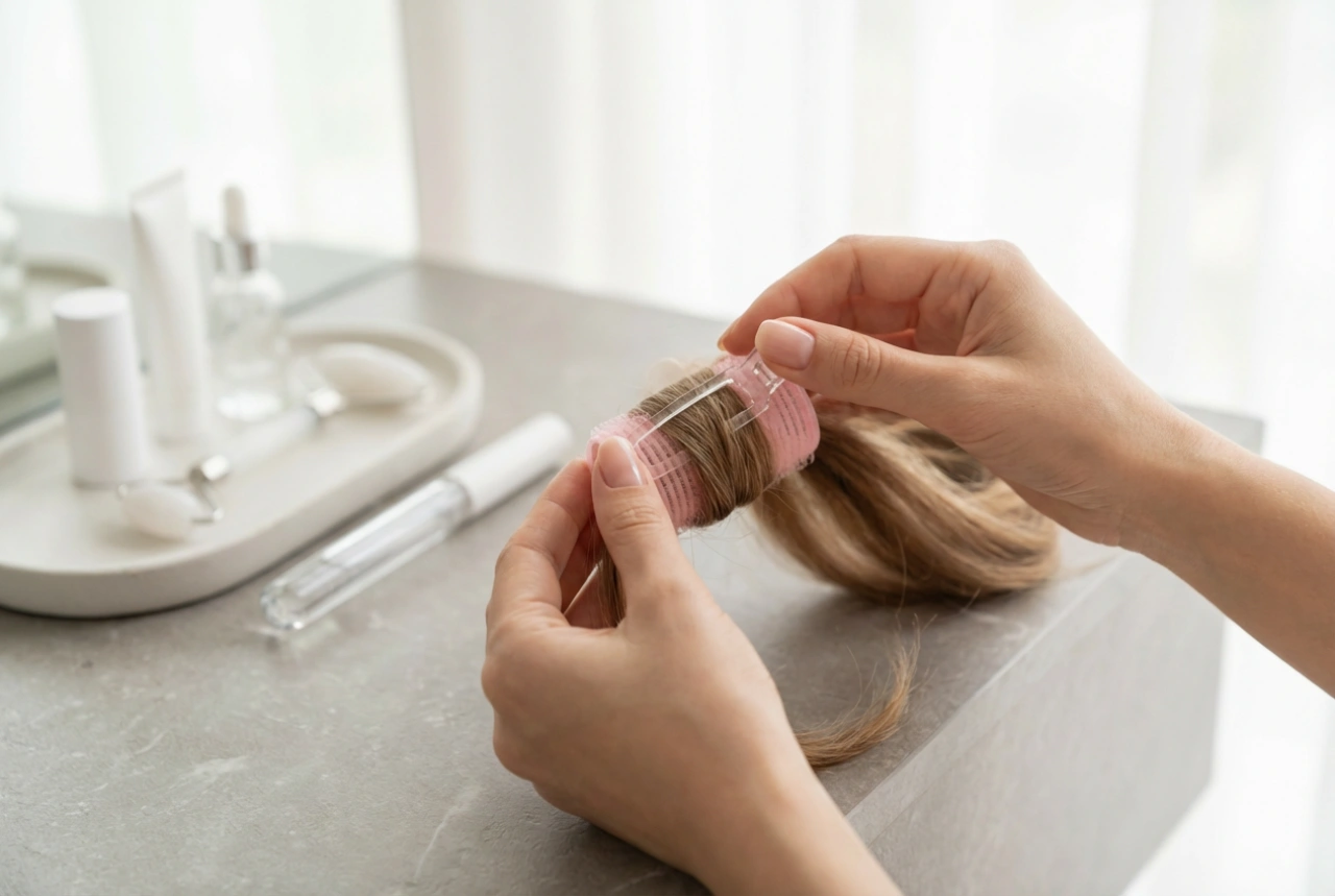 Hiusrullat klipseillä: asettaminen, vaikutusaika ja poistaminen