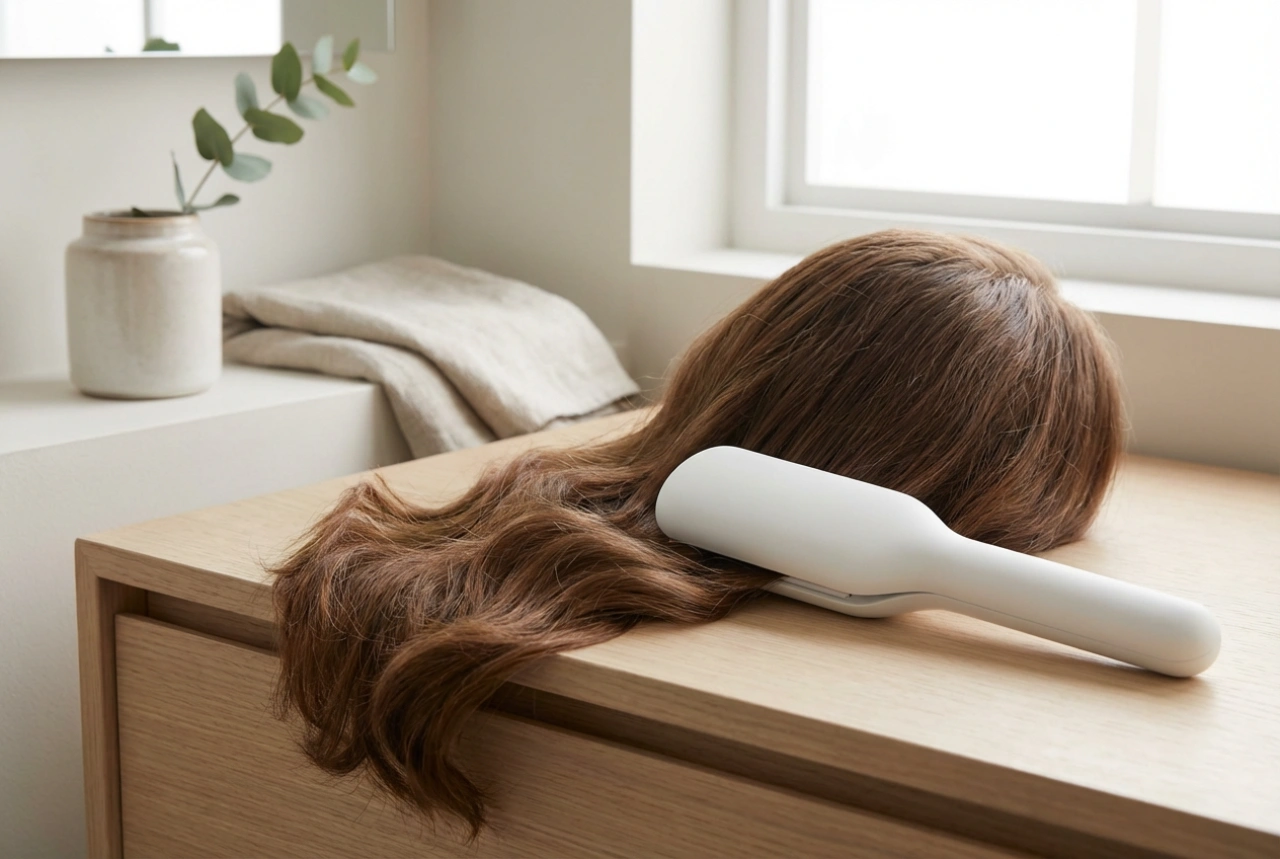 Ilmakiharrin: kuinka muotoilla hiukset hellävaraisesti ja polttamatta