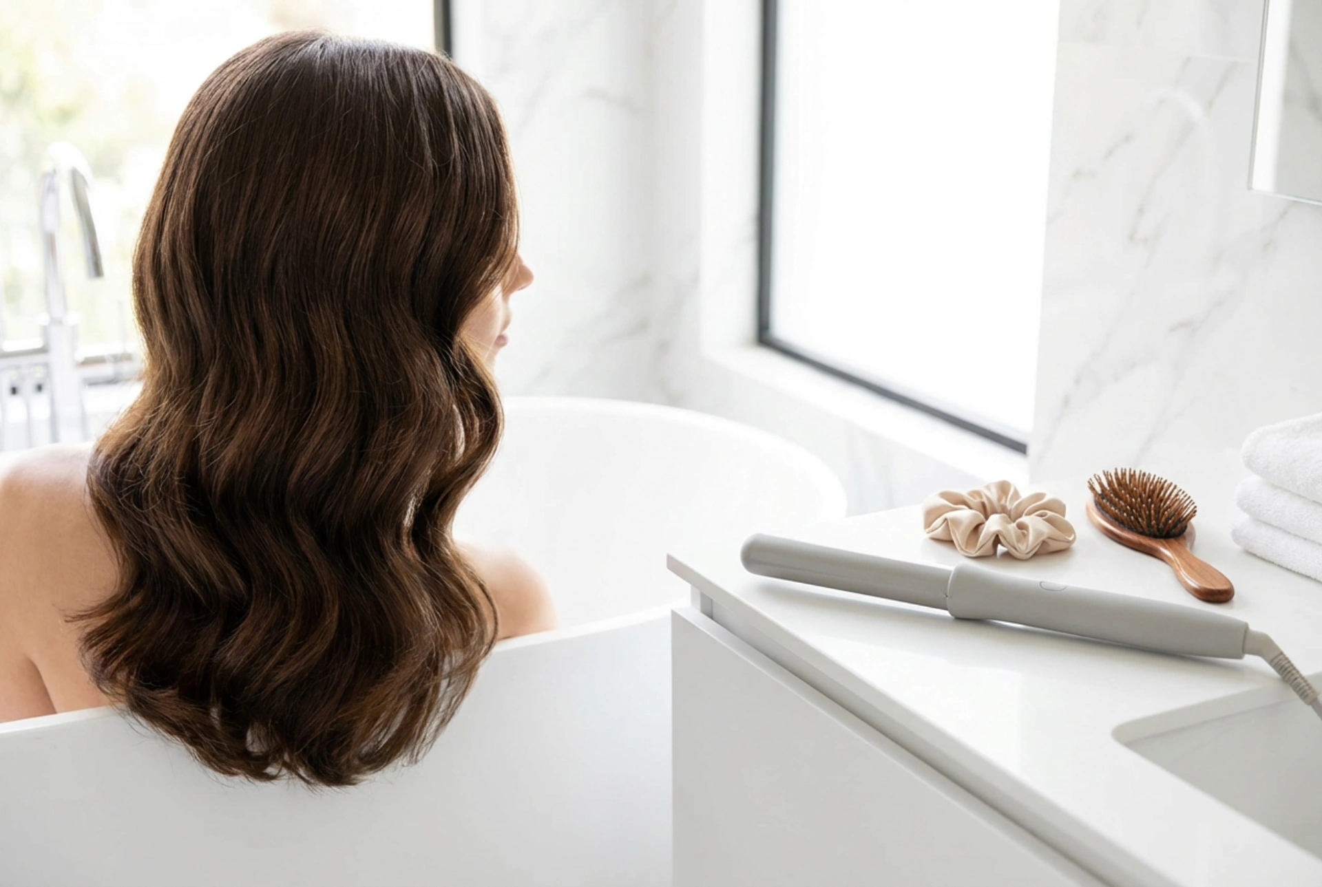 Aallot pitkissä hiuksissa: menetelmät lämmöllä ja ilman lämpöä