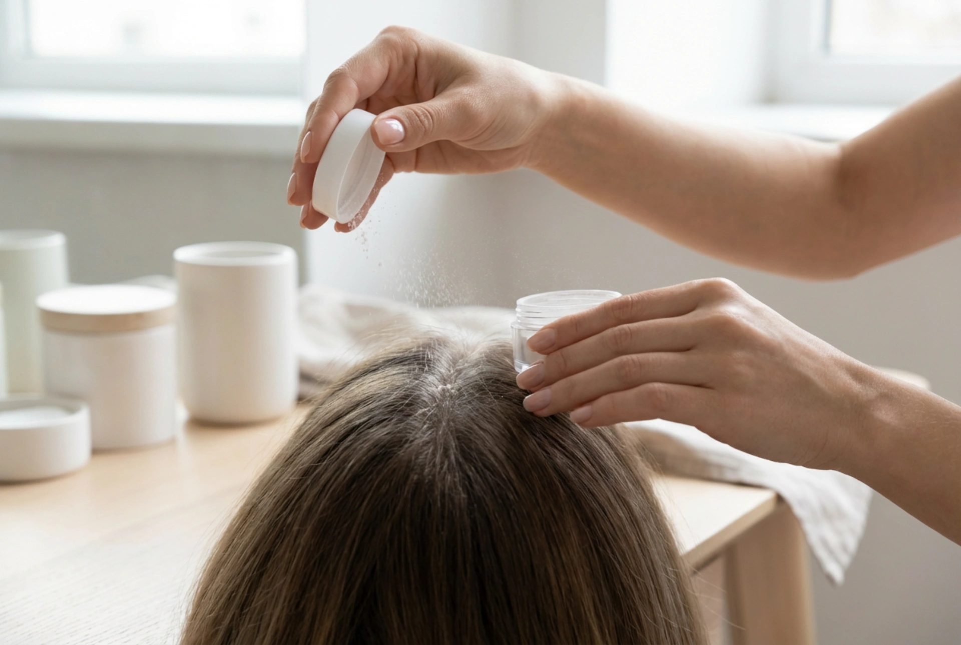 Volyymipuuteri hiuksille: tarkka levitys askel askeleelta