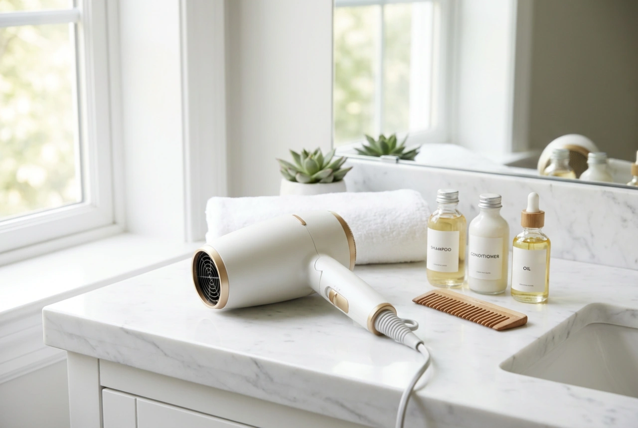 Hotellin hiustenkuivaaja: mihin se pystyy ja miten kuivata hiukset matkalla