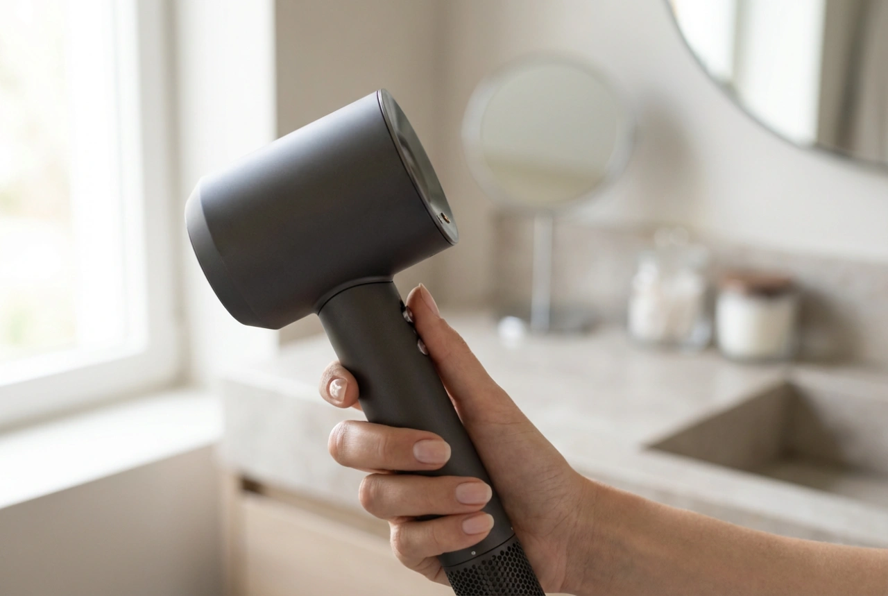 Ammattimainen hiustenkuivaaja: erot ja oikeaoppinen puhalluksen säätö