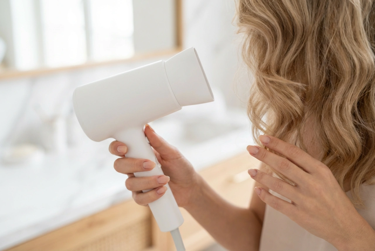 Kevyt hiustenkuivaaja: mukavuutta kuivaukseen ilman ranteen rasitusta