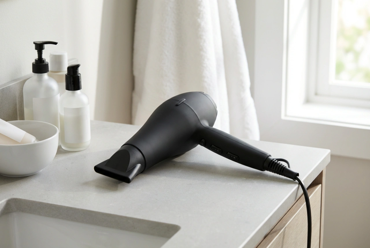 Ammattitason hiustenkuivaaja ionitoiminnolla: Ominaisuudet ja tehokas kotikäyttö