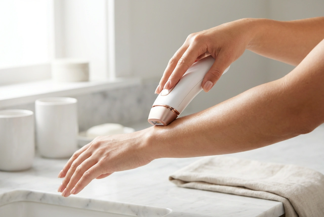 Laserkarvanpoisto kotona askel askeleelta: valmistautuminen, hoito ja jälkihoito