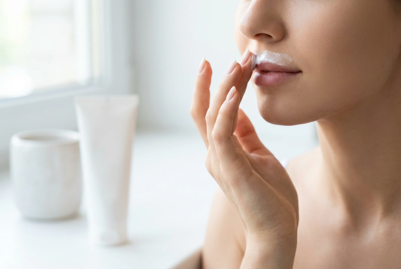 Karvanpoistovoide ylähuulelle: hellävarainen levitys ja poisto