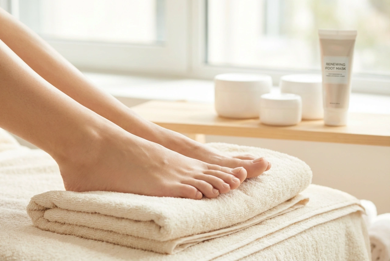 Kuoriva jalkanaamio: miten se toimii ja kuinka välttää ärsytystä