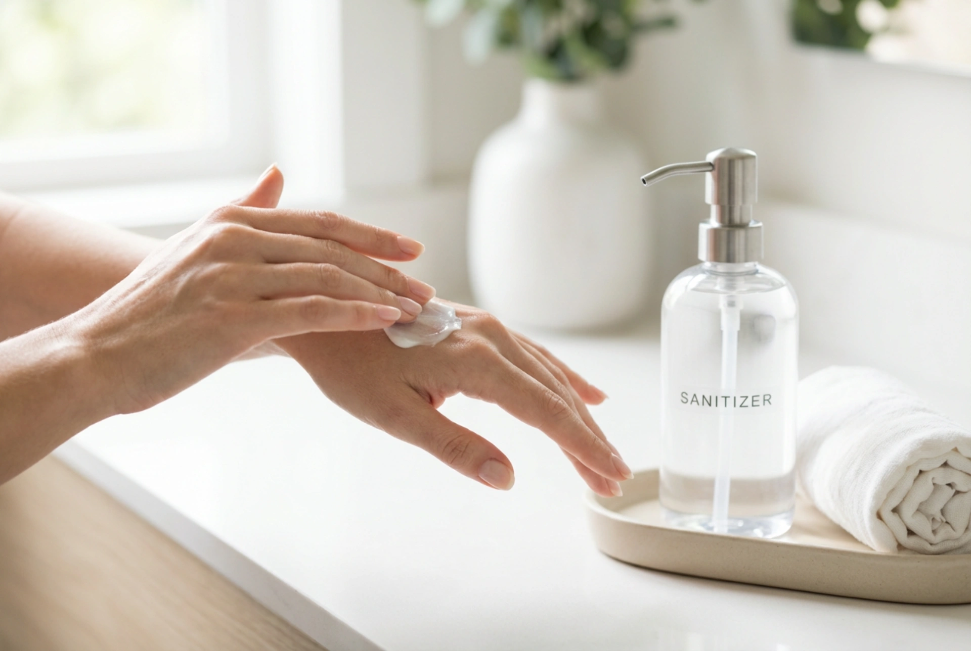 Käsien desinfiointi ilman ärsytystä: oikea käyttö, määrä ja hoito