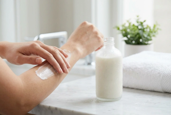 Suihkugeeli ja vartalovoide yhdessä: pesu ja hoito yhdellä askeleella