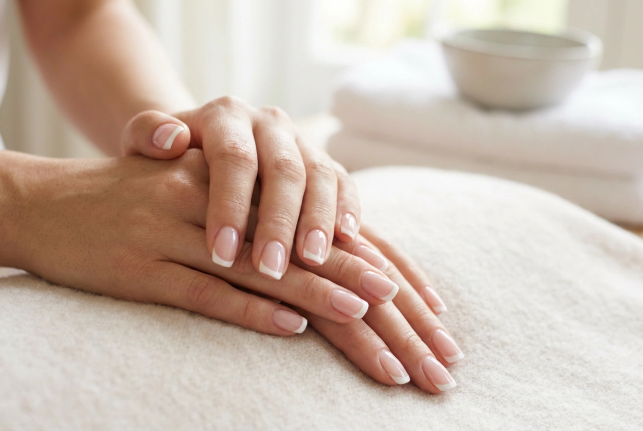 Hybridiranskalainen manikyyri: täydellinen hymyviiva askel askeleelta