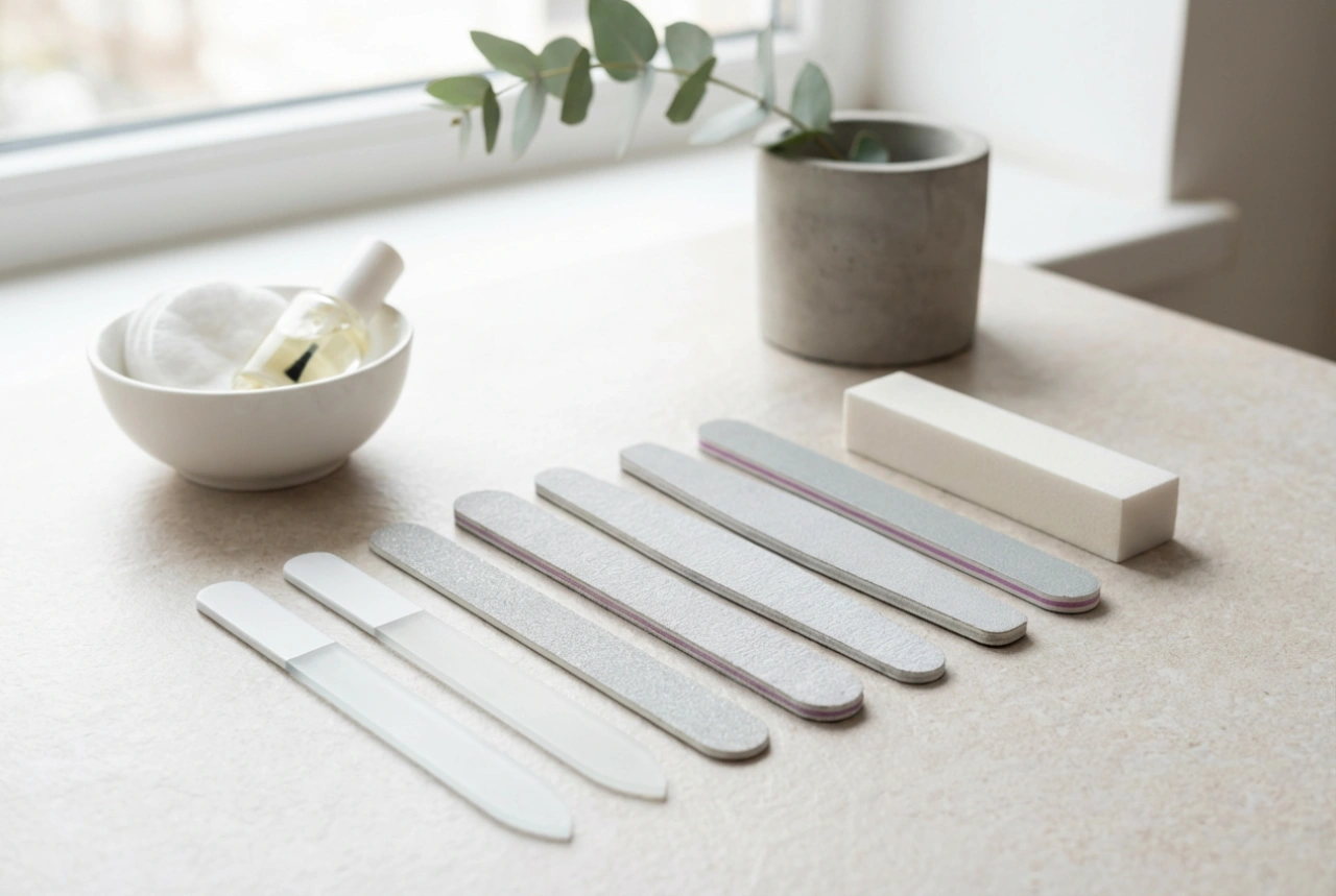 Kertakäyttöiset kynsiviilat: hygienia kotona ja salongissa, karkeudet