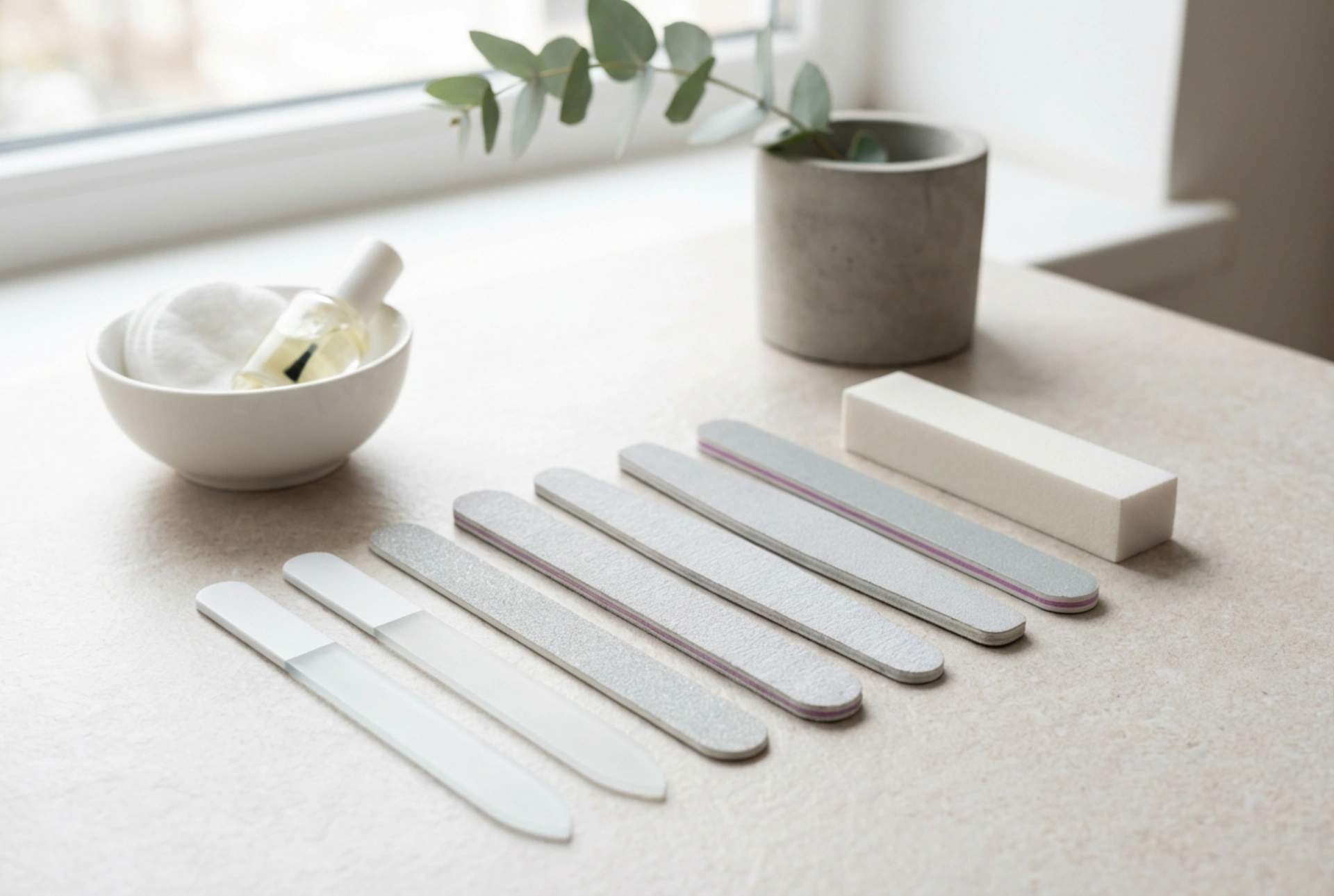 Kertakäyttöiset kynsiviilat: hygienia kotona ja salongissa, karkeudet