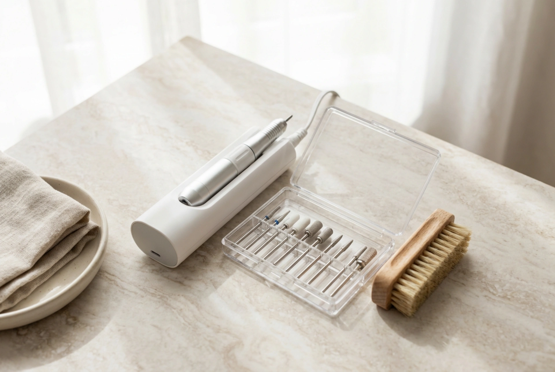 Kotikäyttöinen kynsipora: ensimmäisestä käytöstä terien hoitoon