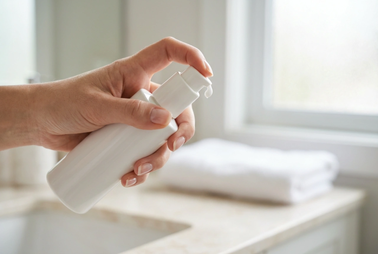 Kosteuttava vartalovoide: levitys suihkun jälkeen ja käyttötiheys