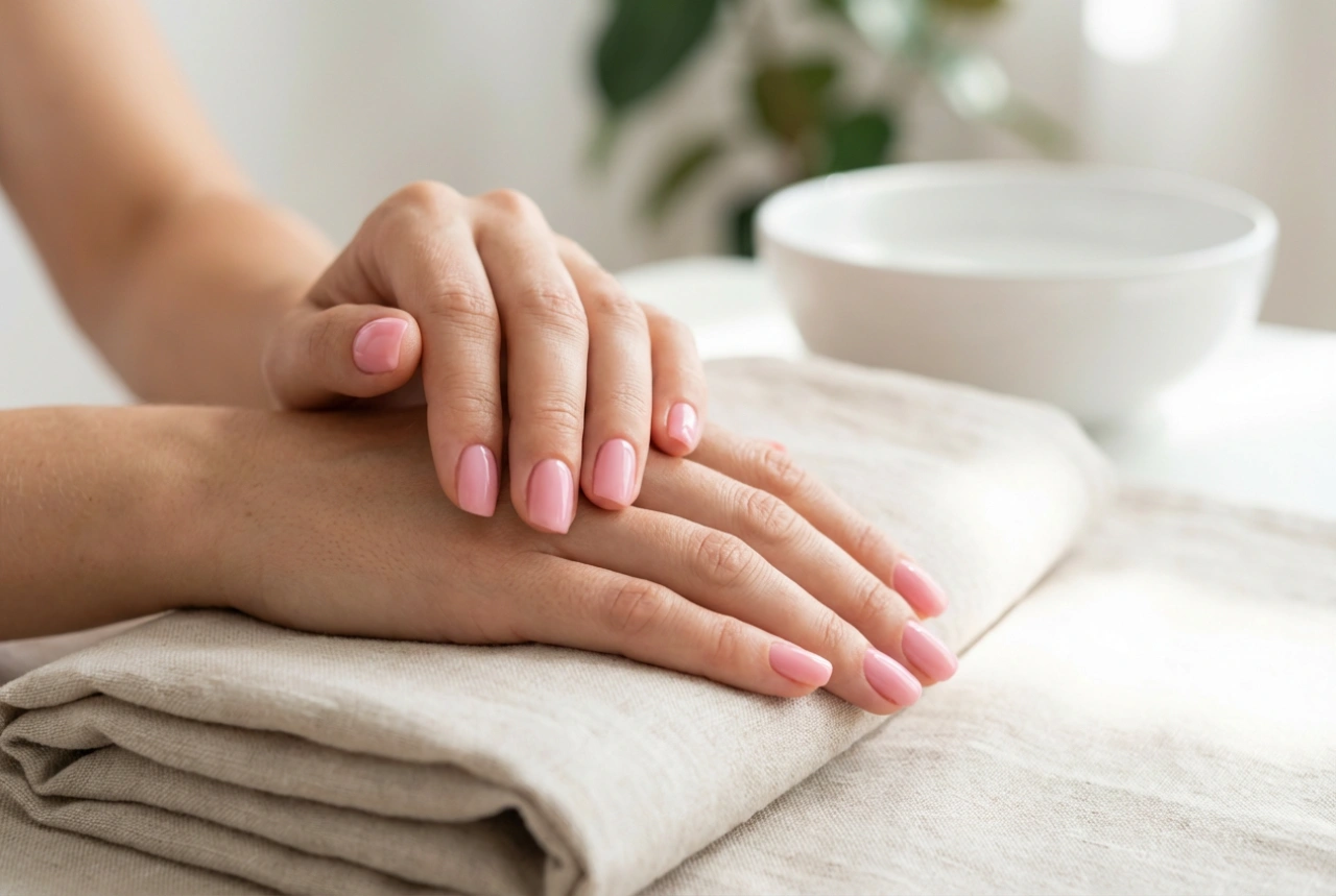 Täydellinen geelilakkaus kotona: opas vaaleanpunaisiin kynsiin