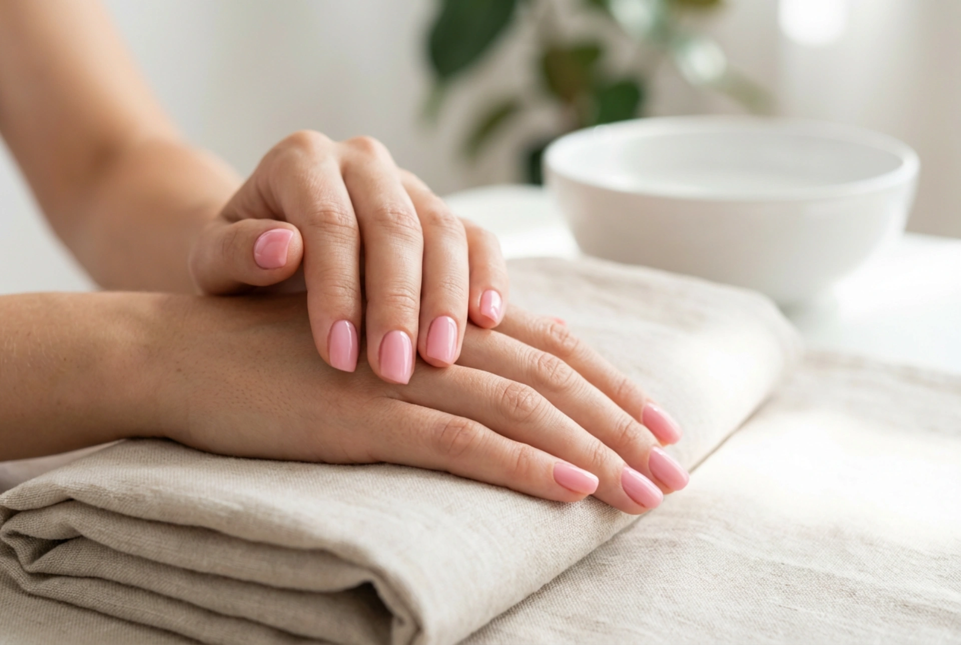 Täydellinen geelilakkaus kotona: opas vaaleanpunaisiin kynsiin