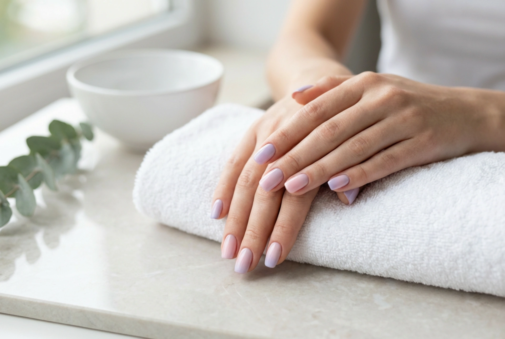 Pastellisävyinen ombre-manikyyri: pehmeiden värisävyjen luominen askel askeleelta