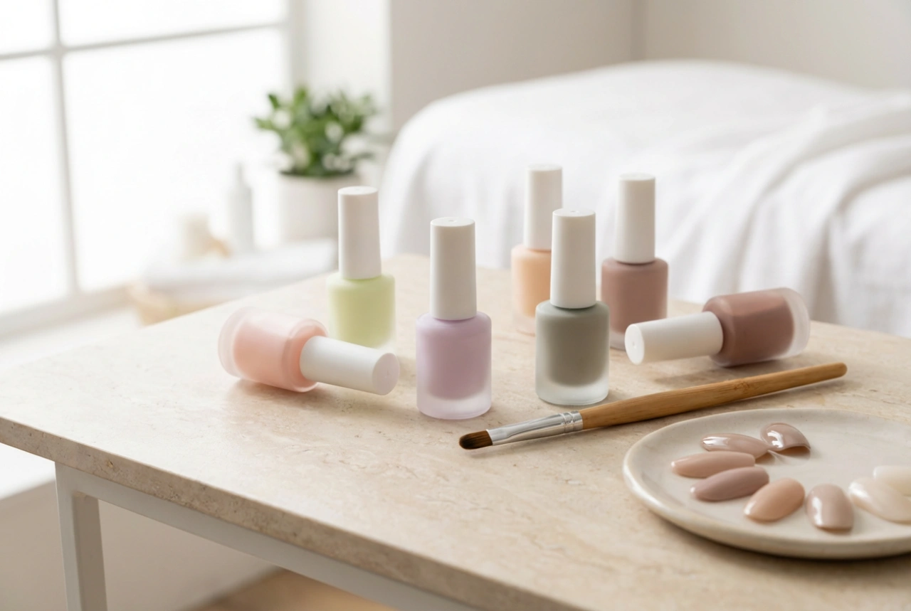 Värilliset geelilakkapohjat: milloin valita, miten levittää ja miten suojata